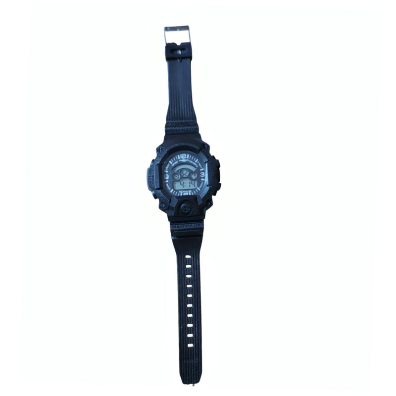 GENERICO - Kit 2 relojes pulsera con luz fecha y cronómetro