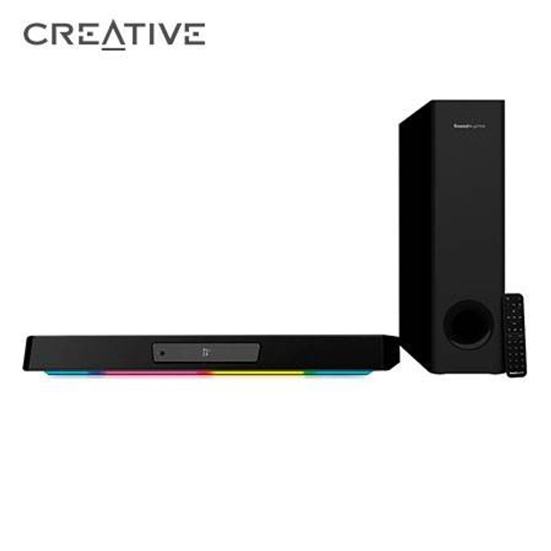 CREATIVE - PARLANTE CREATIVE GAMING KATANA V2X 5.1 VIRTUAL 90W/180W SXFI RGB BT