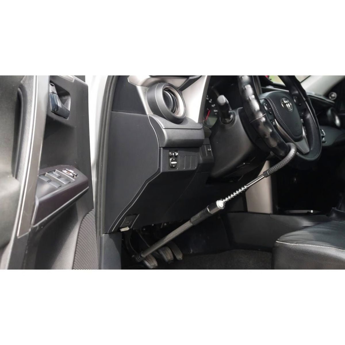 GENERICO - Seguro Antirrobo Traba Timón a Pedal Pesada