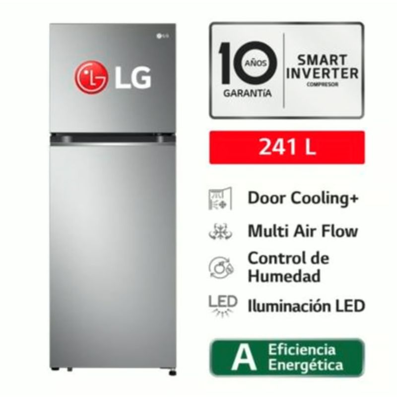 LG - Refrigeradora LG Top Freezer GT24BPP No Frost 2