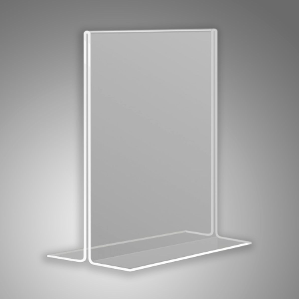 OEM - Portafolleto de Acrilico A5 - Forma de T