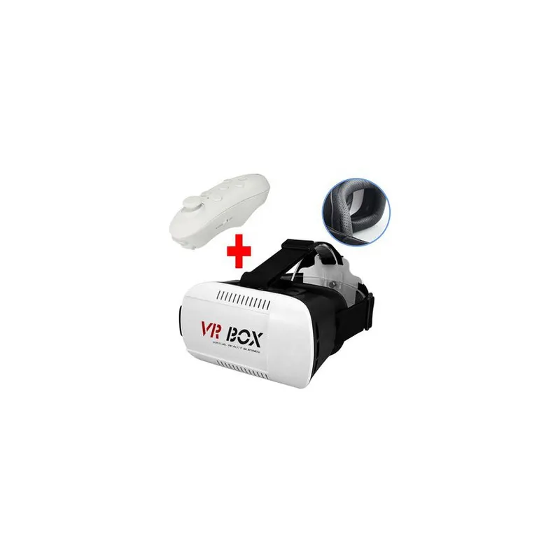 GENERICO - Google cardboard lentes realidad virtual 3d vr box  control