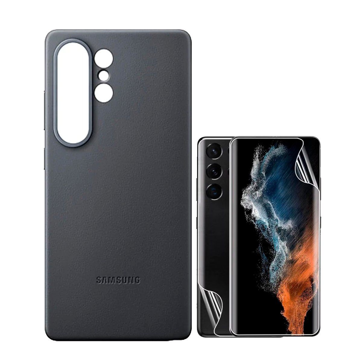 SAMSUNG - Case KindSuit Samsung S25 Ultra + Mica Hidrogel Lensun Ambos Lados