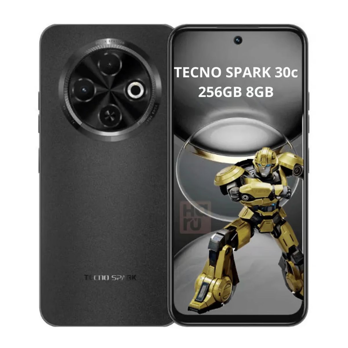 TECNO MOBILE - TECNO SPARK 30C 8GB+256GB NUEVO - NEGRO