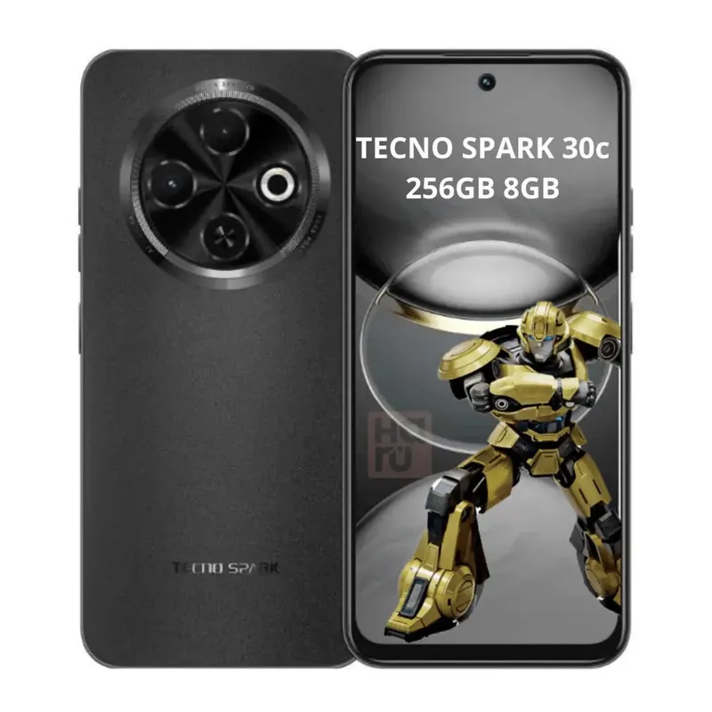 TECNO MOBILE - TECNO SPARK 30C 8GB+256GB NUEVO - NEGRO