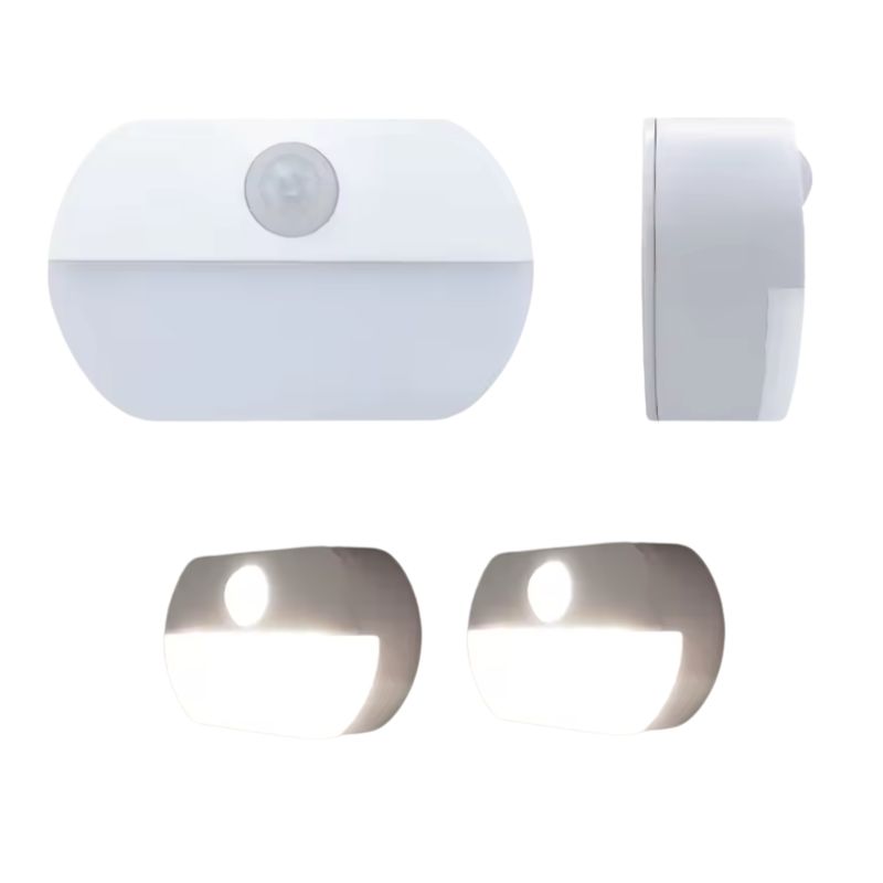 GENERICO - Pack De Focos Luces Luz Sensor De Movimiento Noche Iluminado