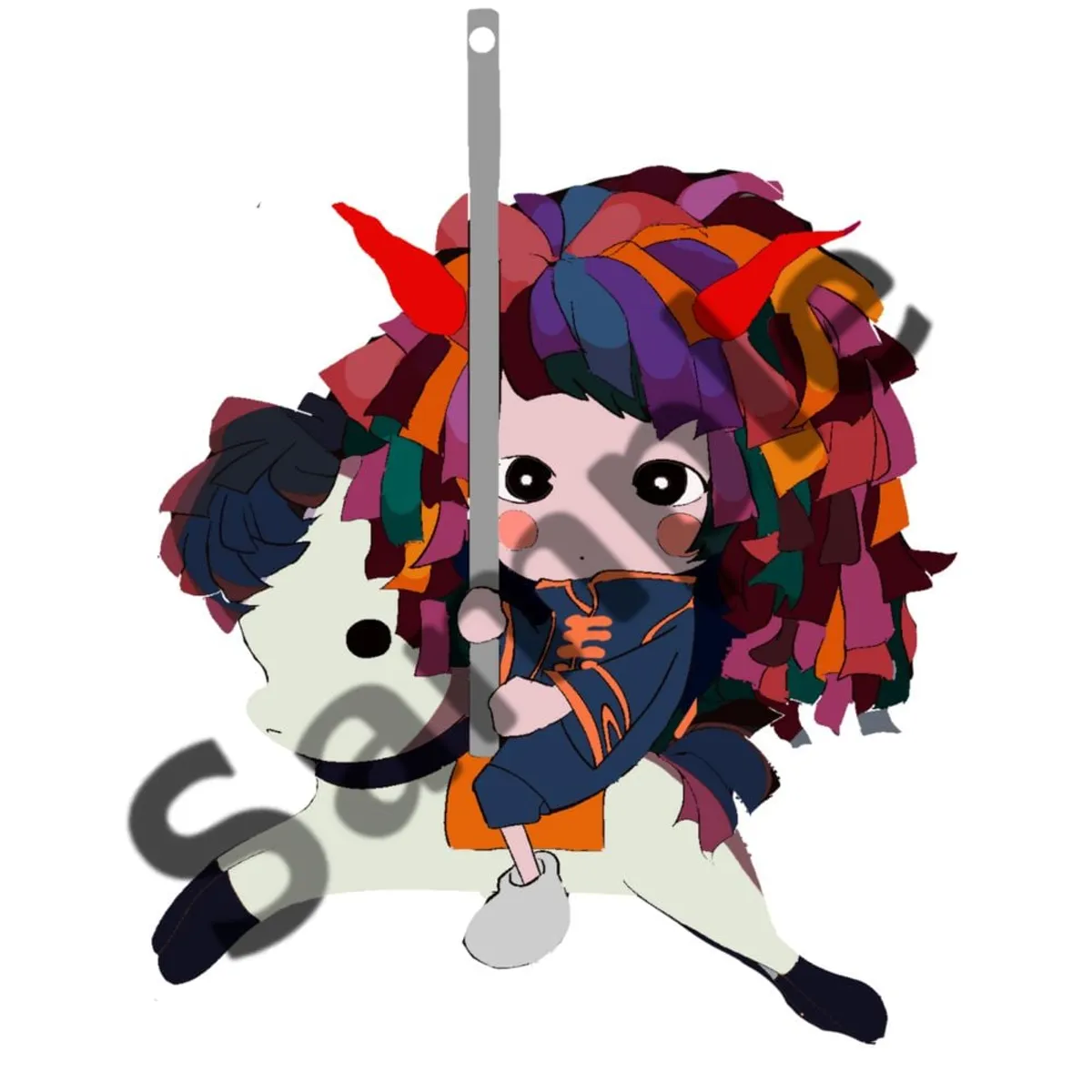 GENERICO - Llaveros edición Go Round Hoshi Kun Kiku