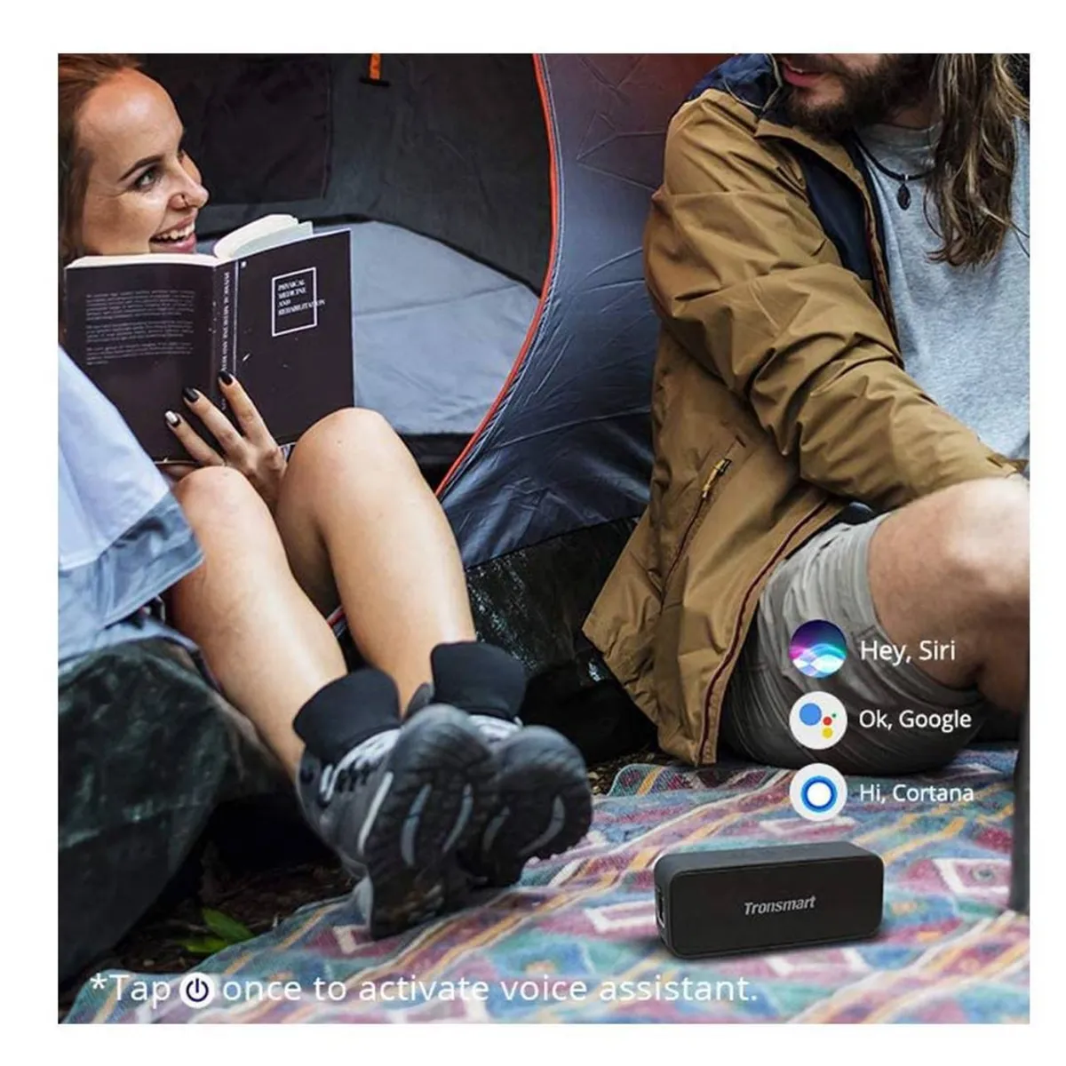 TRONSMART - Parlante Tronsmart element T2 Plus Negro