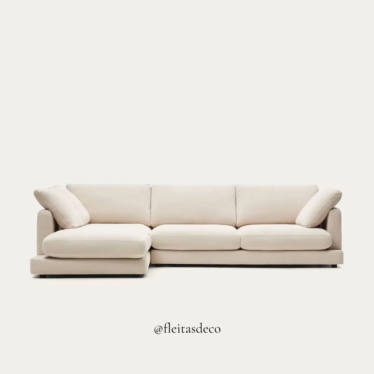 GENERICO - SOFÁ SECCIONAL CALA DE 3 CUERPOS