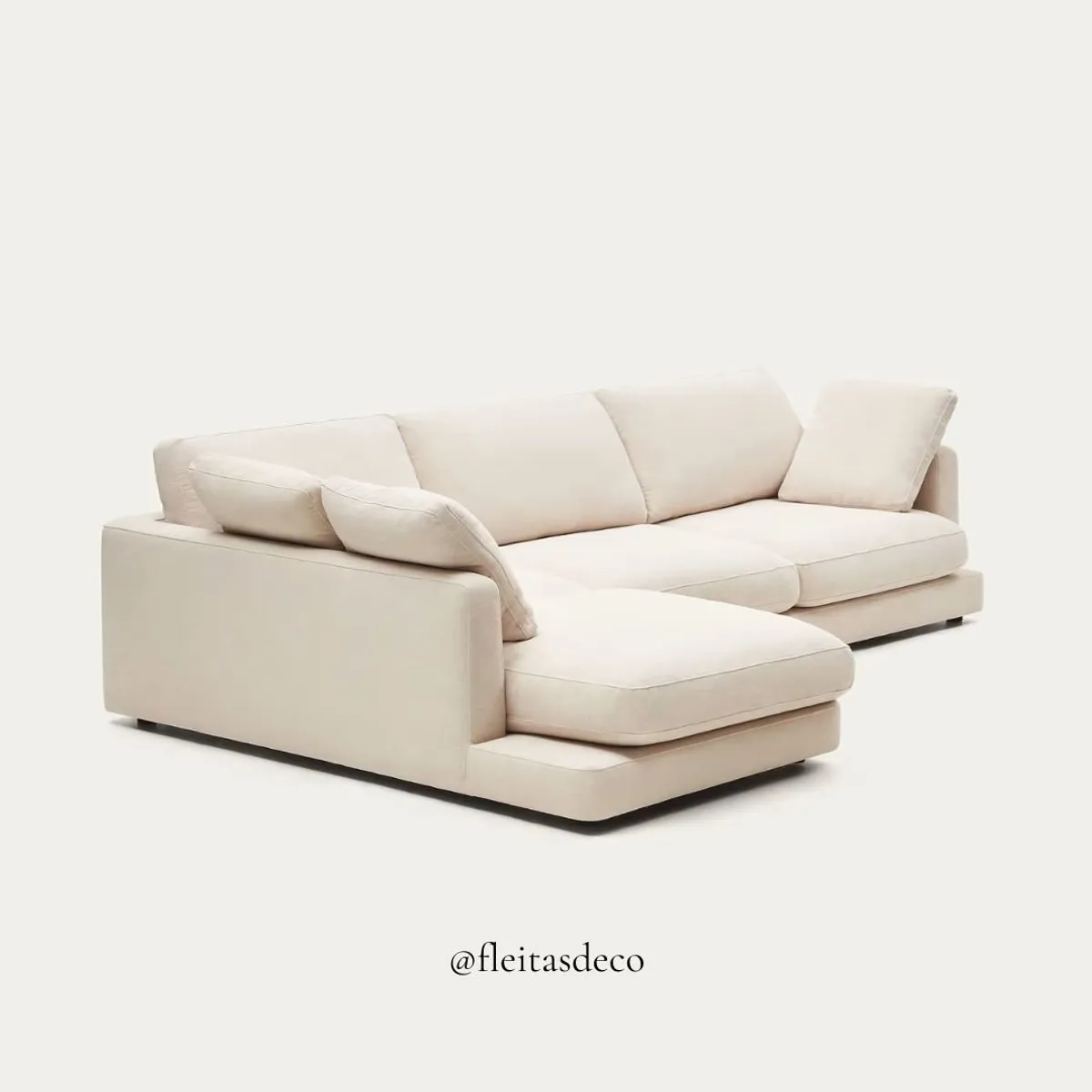 GENERICO - SOFÁ SECCIONAL CALA DE 3 CUERPOS