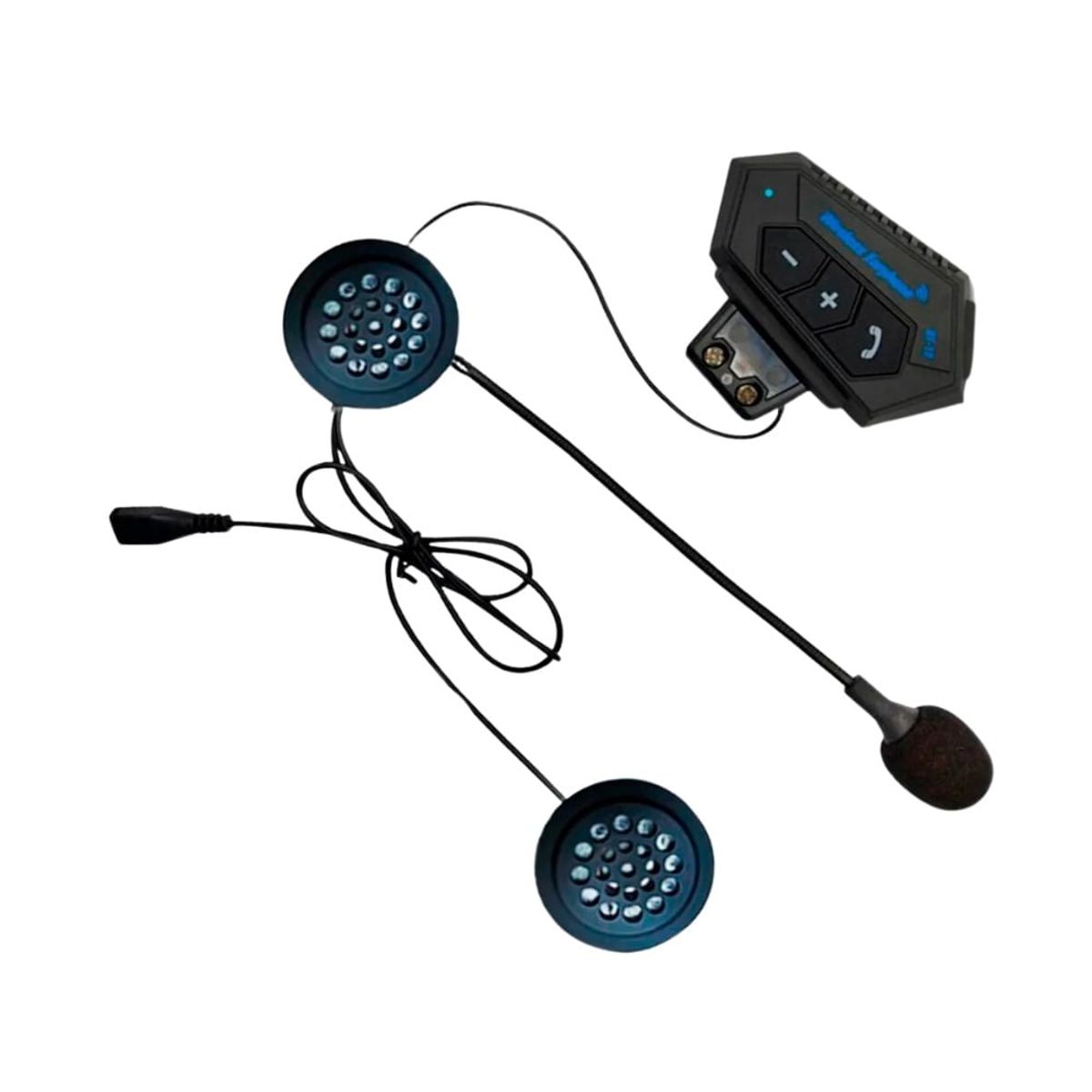 GENERICO - Auriculares Inalambricos Manos Libres Bluetooth para Casco de Moto