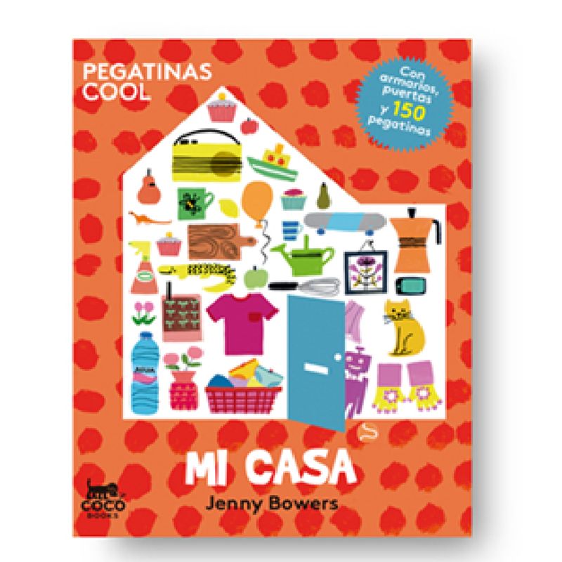 GENERICO - Libro Infantil Mi Casa con Pegatinas Cool