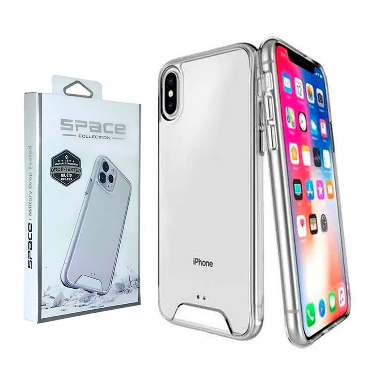 GENERICO - Case Space Para iPhone XR Transparente