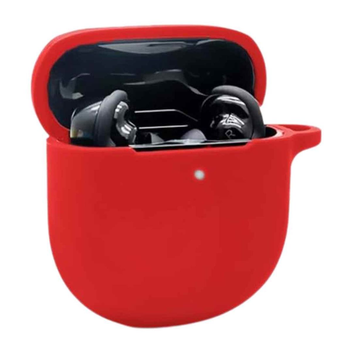 GENERICO - Funda case de Silicona para Audífonos Bose Quietcomfort 2 ultra rojo