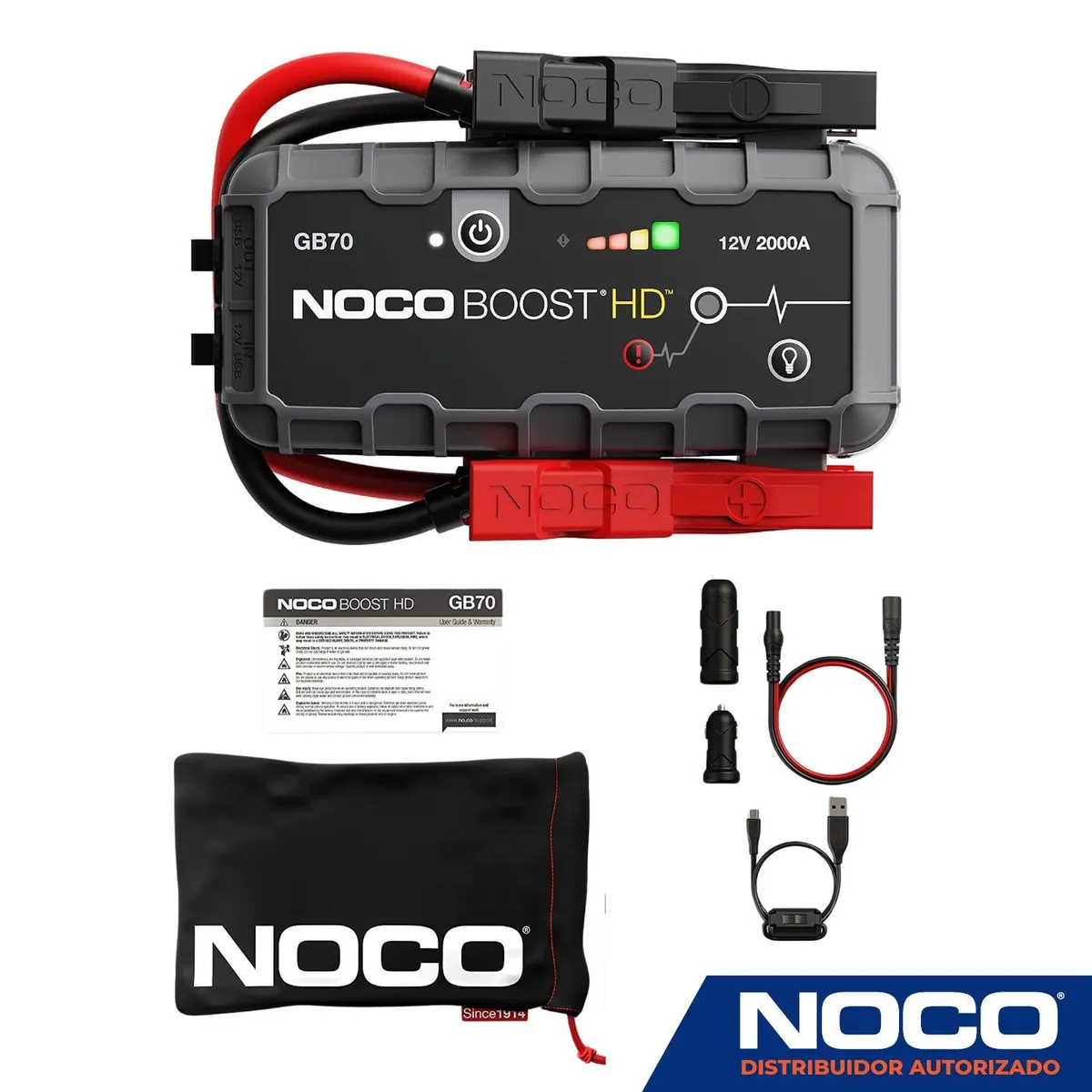 NOCO - Arrancador de Batería Portátil NOCO GB70