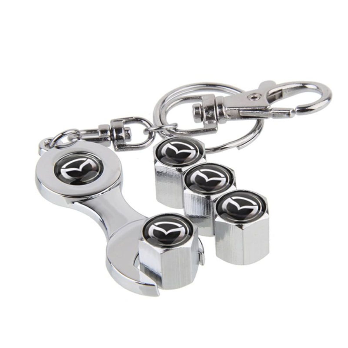 GENERICO - TAPAS DE VÁLVULA PARA NEUMATICO - 4 PIEZAS " MAZDA "