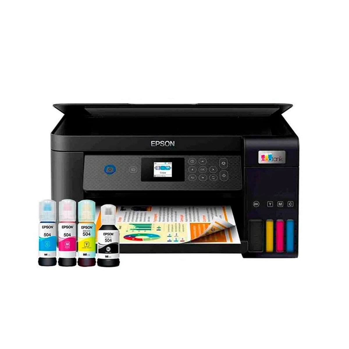 EPSON - Impresora Epson Multifuncional L4260 Duplex WiFi - Negro