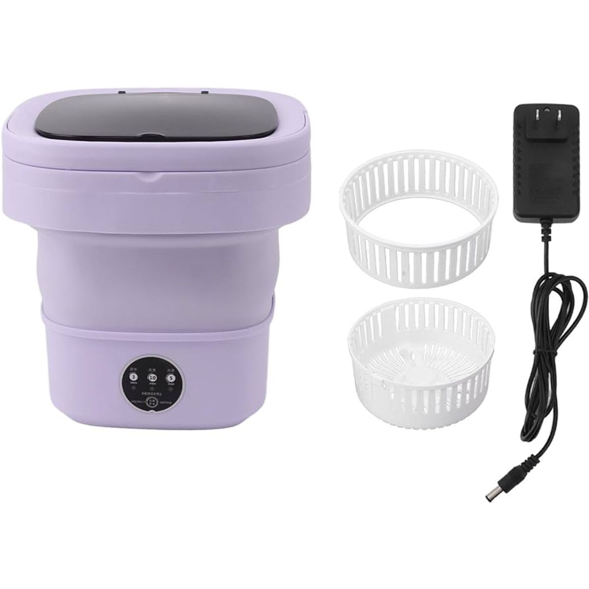 GENERICO - Mini lavadora de ropa portátil compacto plegable