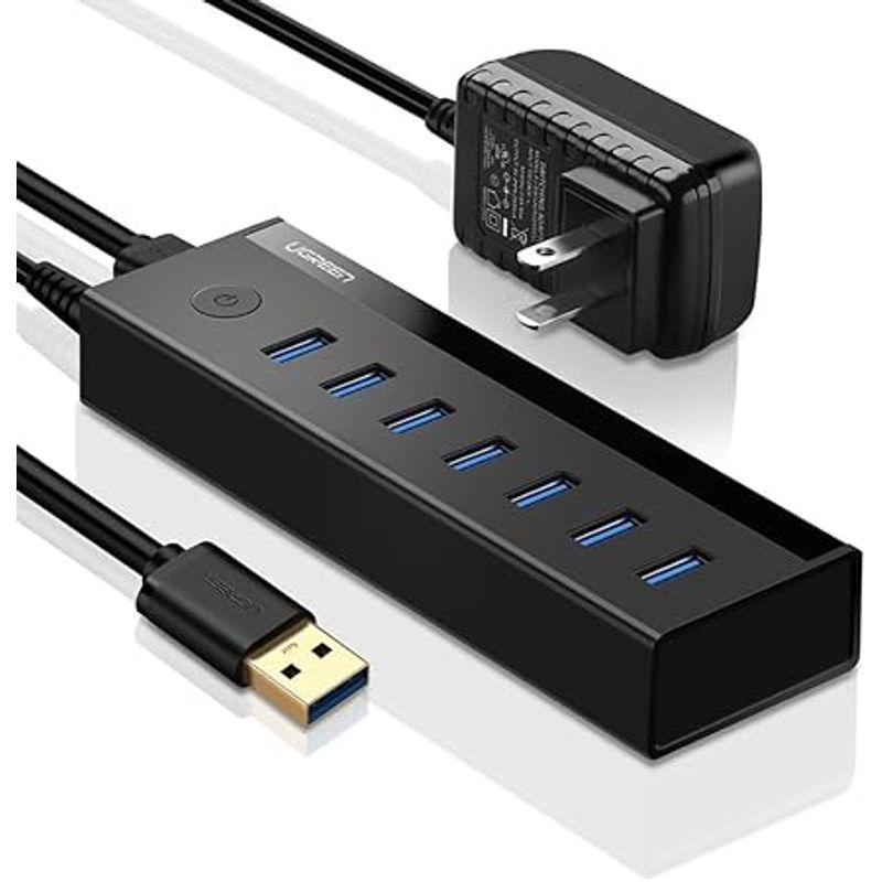 UGREEN - 7 Puertos Hub USB 3.0, Hub USB 3.0