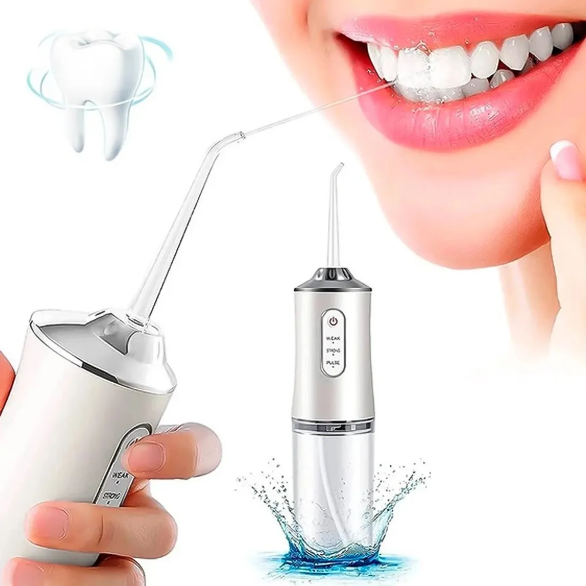 OEM - Irrigador Bucal Inalambrico Electrico Limpieza de Dientes Recargable
