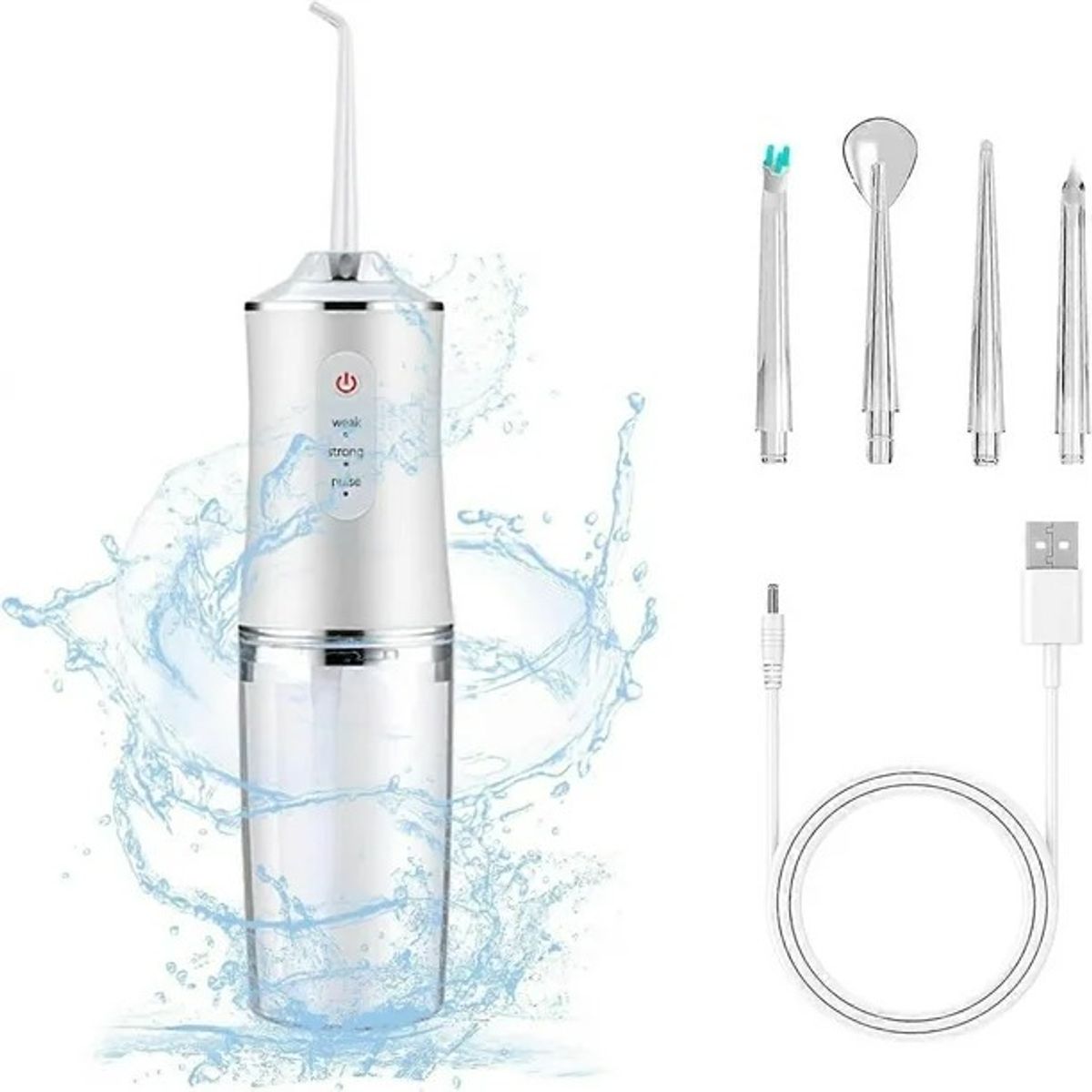 OEM - Irrigador Bucal Inalambrico Electrico Limpieza de Dientes Recargable