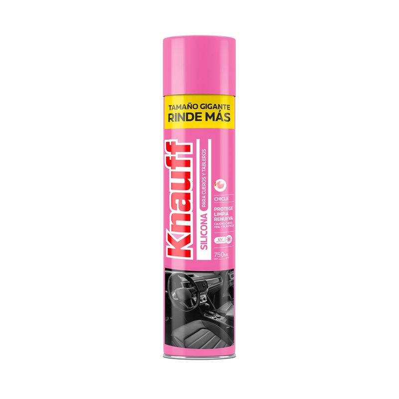 KNAUF - Silicona para Cueros y Tableros Aroma Chicle 750 ml