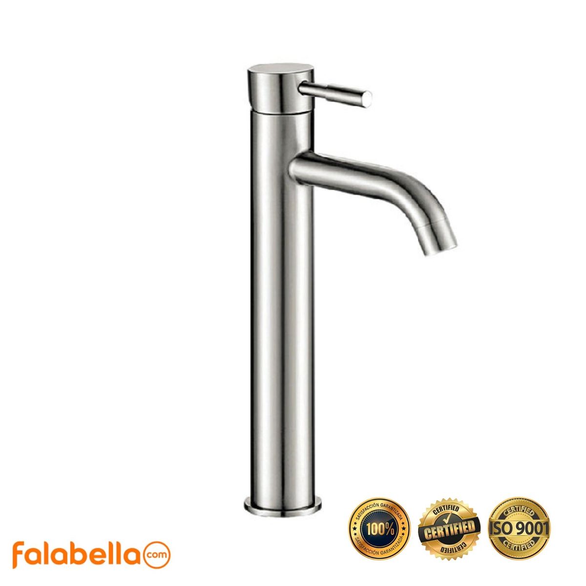 XM - Monocomando para baño Acero Inoxidable M304-0103A Satinado