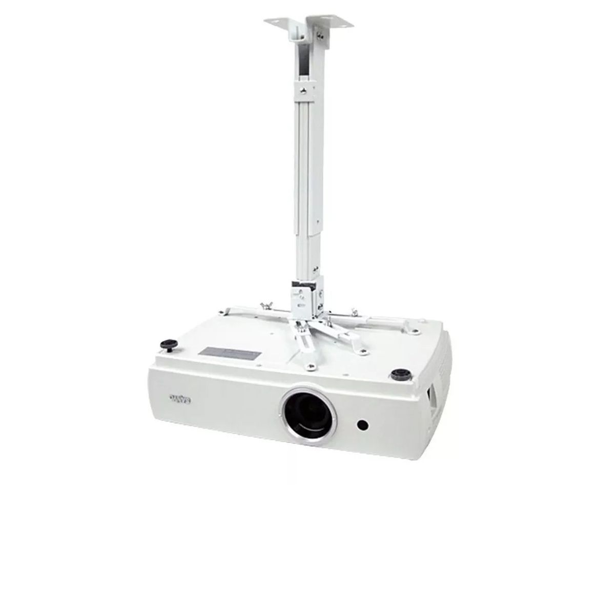 OEM - Rack soporte para proyector de techo o pared regulable 61-100 cm