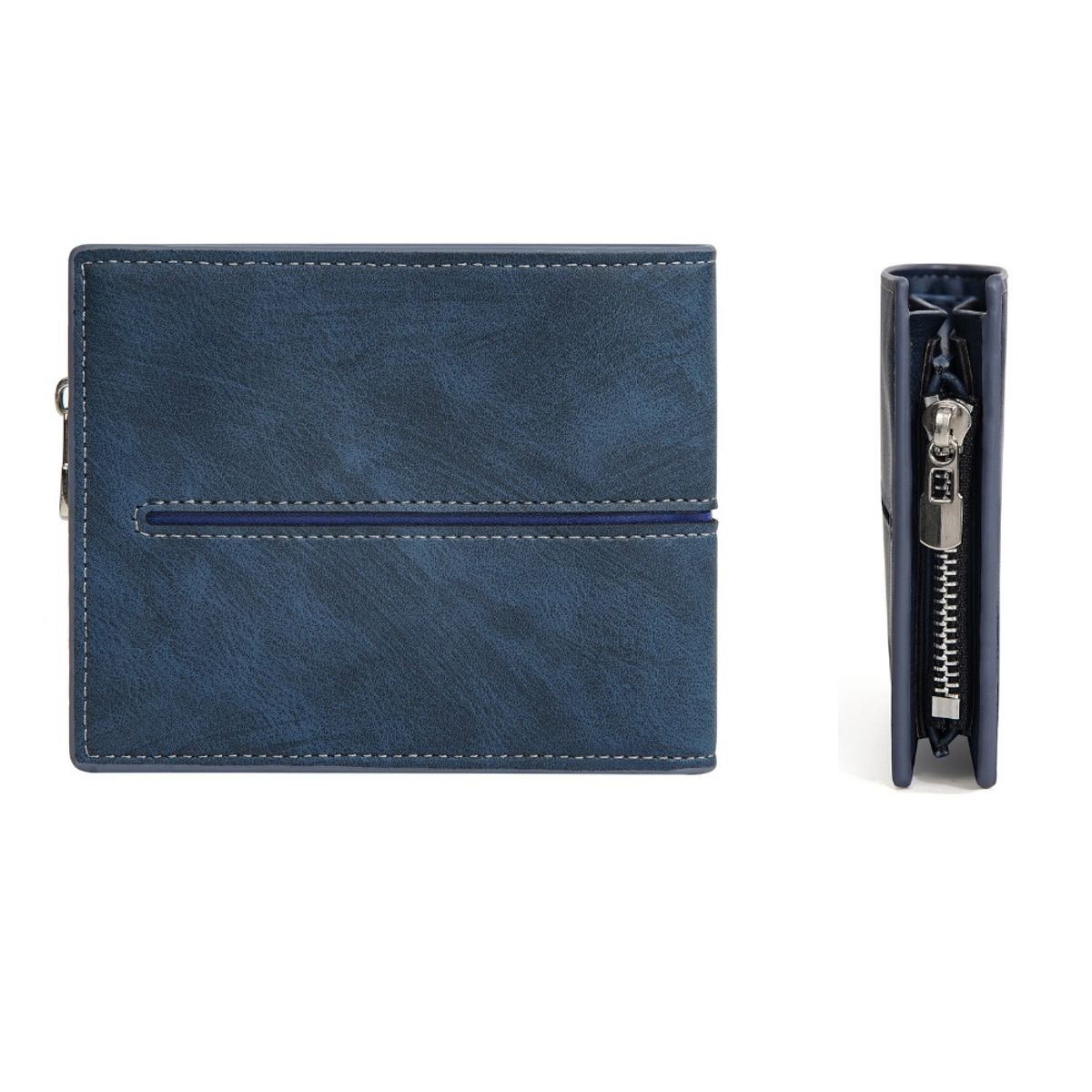 BAELLERRY - Billetera de cuero vegano PU D3072S