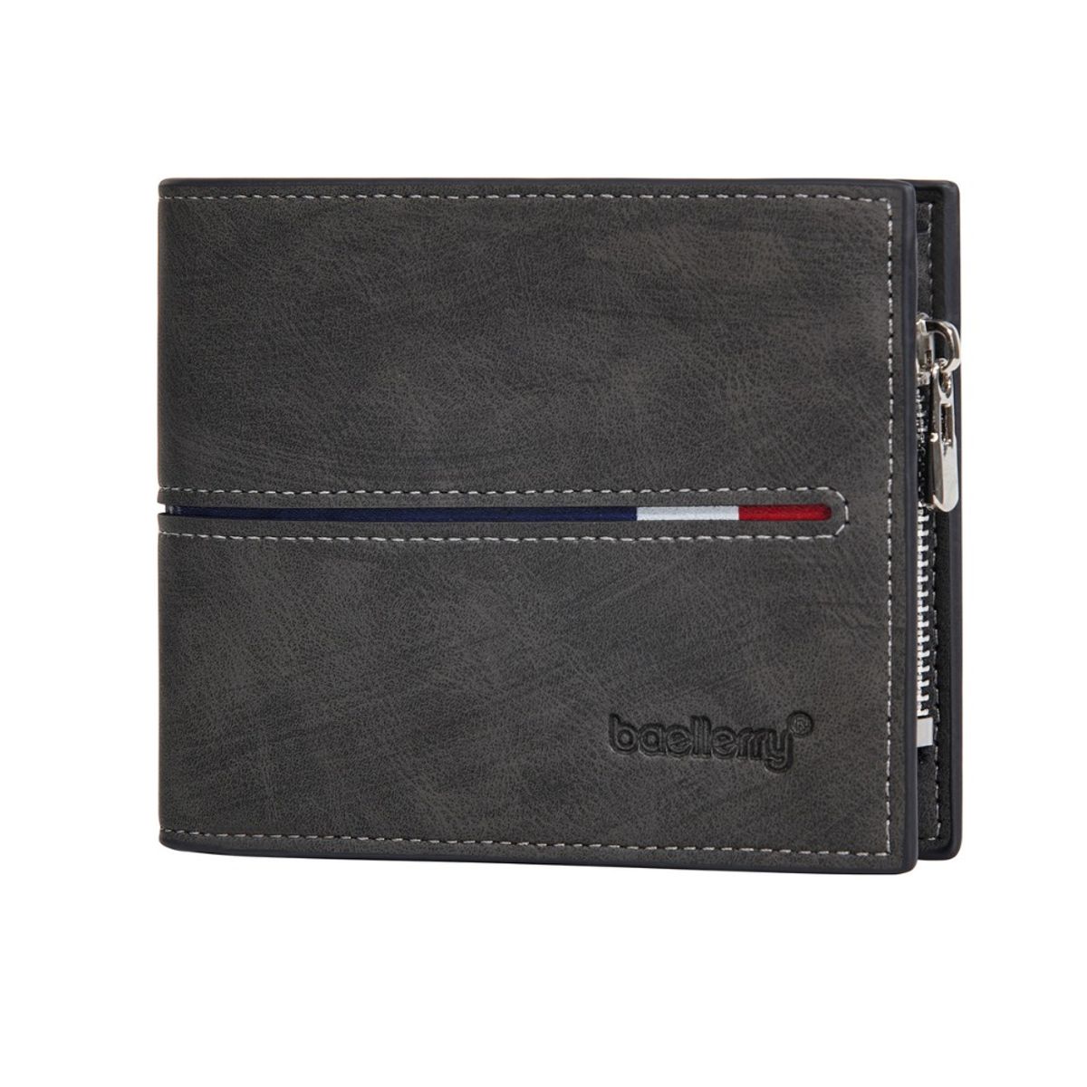 BAELLERRY - Billetera de cuero vegano PU D3072S