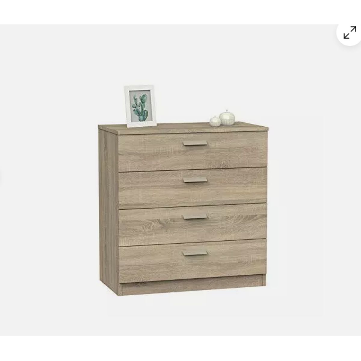 NACION MUEBLES - CAJONERA NACION MUEBLES UNSAR COLOR MADERA