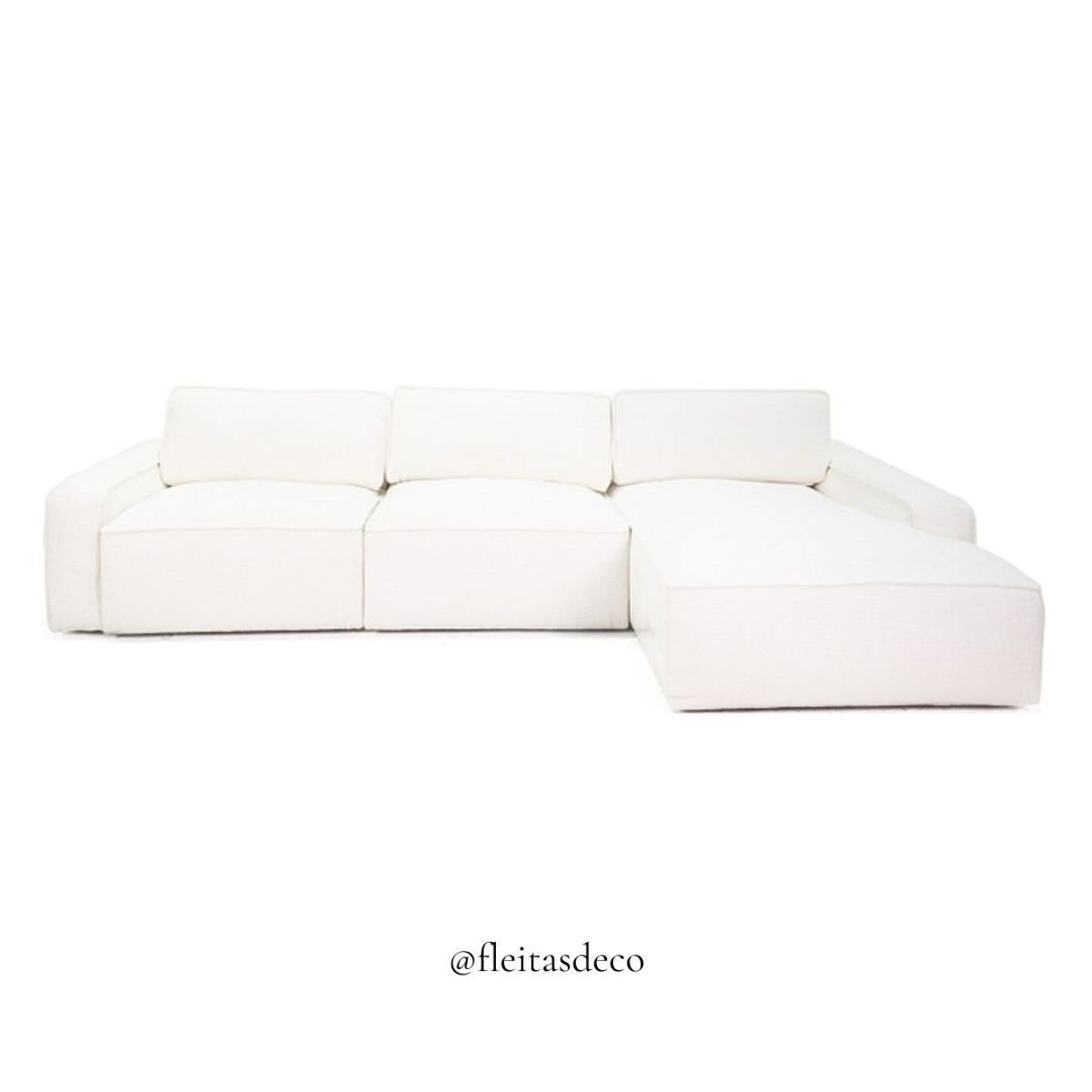 GENERICO - SOFÁ SECCIONAL CELESTINO DE 3 CUERPOS