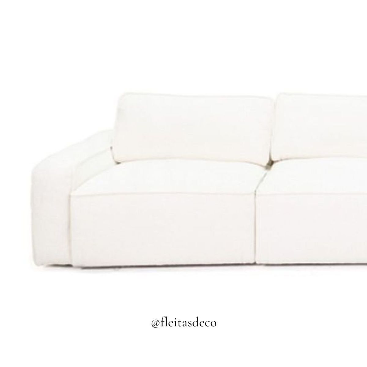 GENERICO - SOFÁ SECCIONAL CELESTINO DE 3 CUERPOS