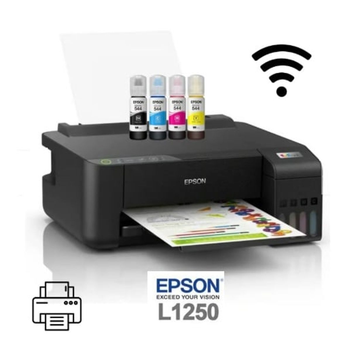 EPSON - Impresora Epson EcoTank L1250 WiFi  USB  SOLO IMPRIME
