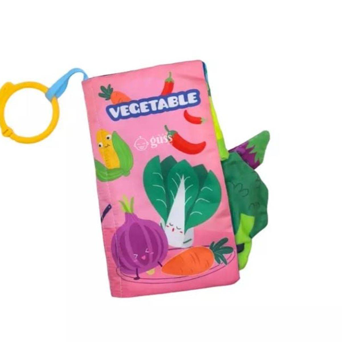 GENERICO - Libro Texturas con Sonido Chillón Vegetales Estimulación