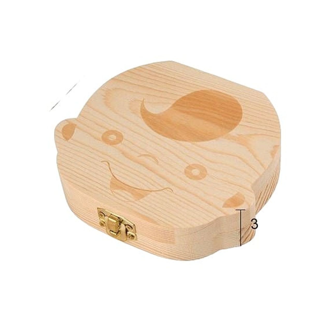 GENERICO - CAJA DE DIENTES DE LECHE PARA BEBÉ NIÑOS