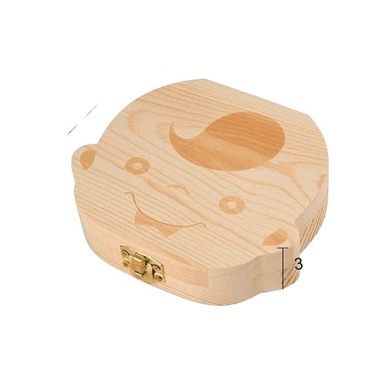 GENERICO - CAJA DE DIENTES DE LECHE PARA BEBÉ NIÑOS