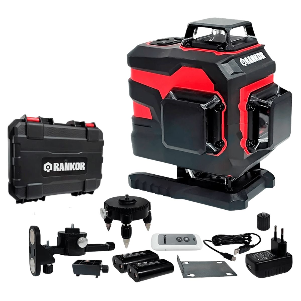 RANKOR - Nivel Láser Rankor Con 4x360° / 16 Líneas Led Verde