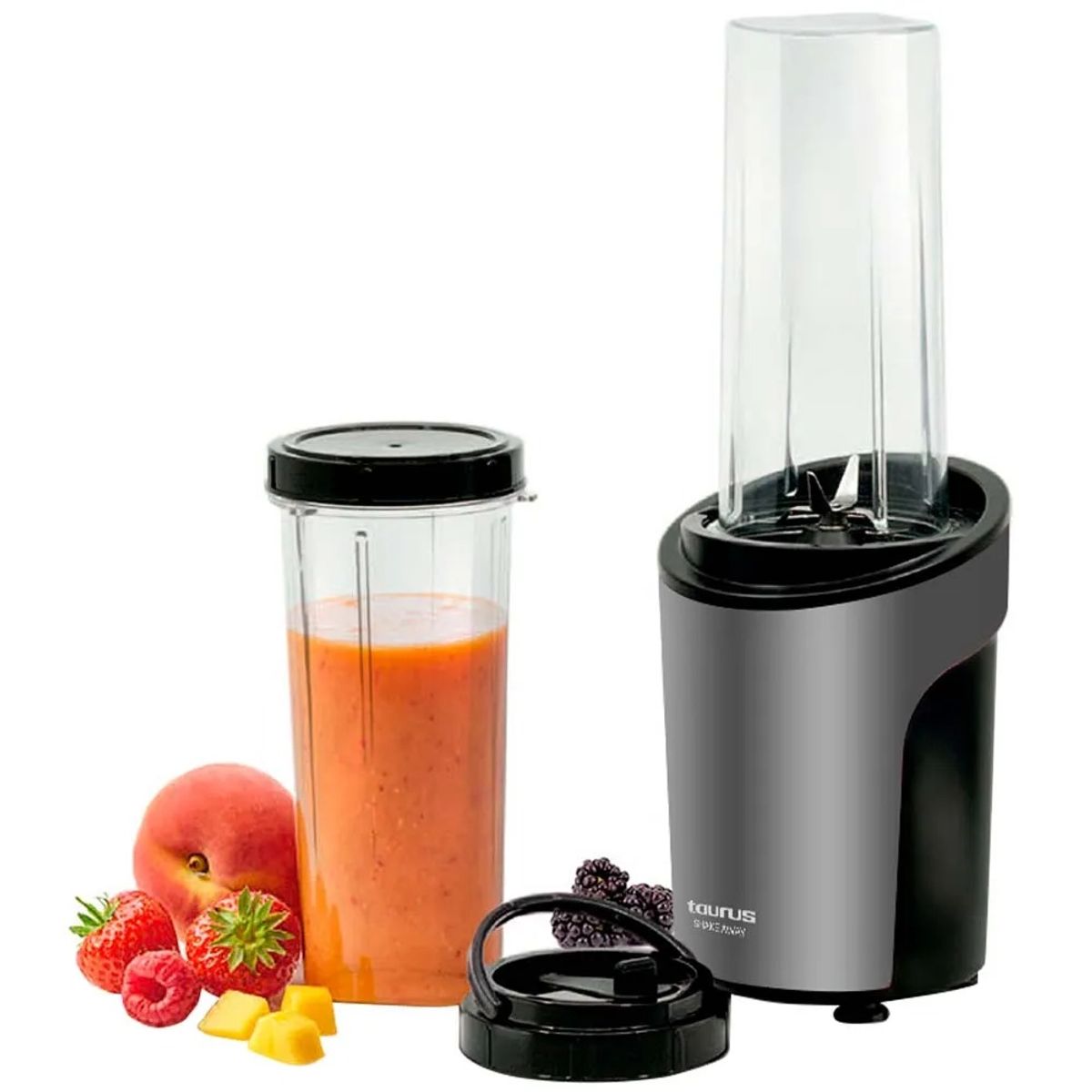 TAURUS - Licuadora TAURUS 600ml Shake Away Gris Oscuro