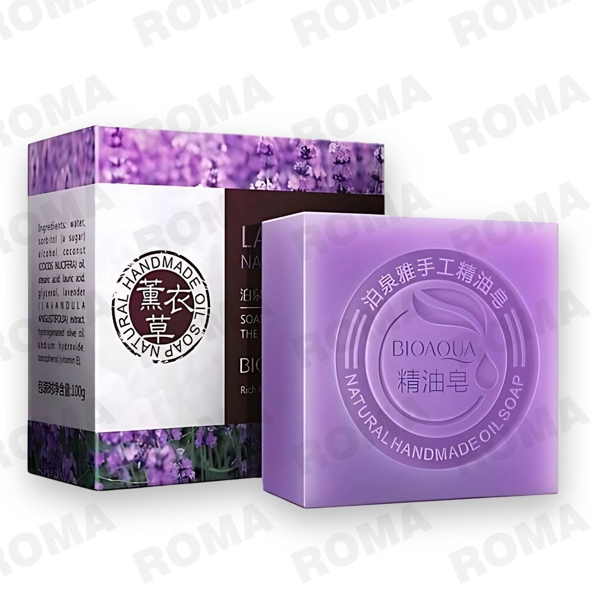 BIOAQUA - JABÓN NATURAL DE LAVANDA BIOAQUA 100G