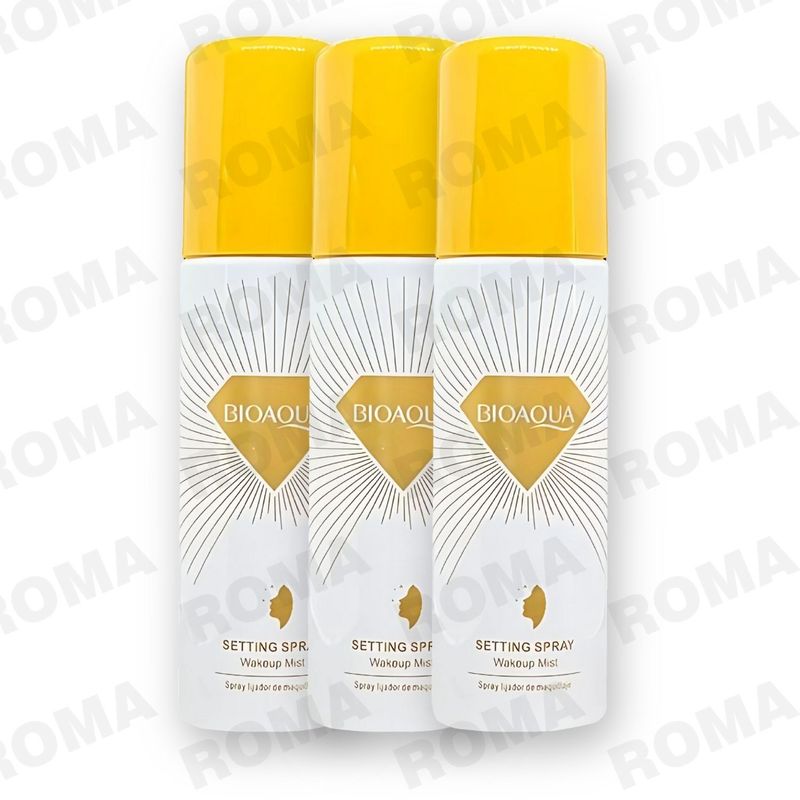 BIOAQUA - PACK 3 SPRAY FIJADOR DE MAQUILLAJE BIOAQUA 300ML