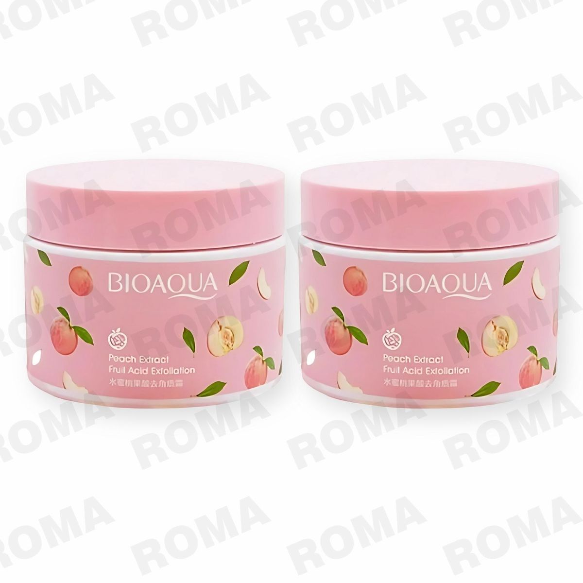BIOAQUA - PACK 2 CREMA EXFOLIANTE PEACH EXTRACT BIOAQUA 280G