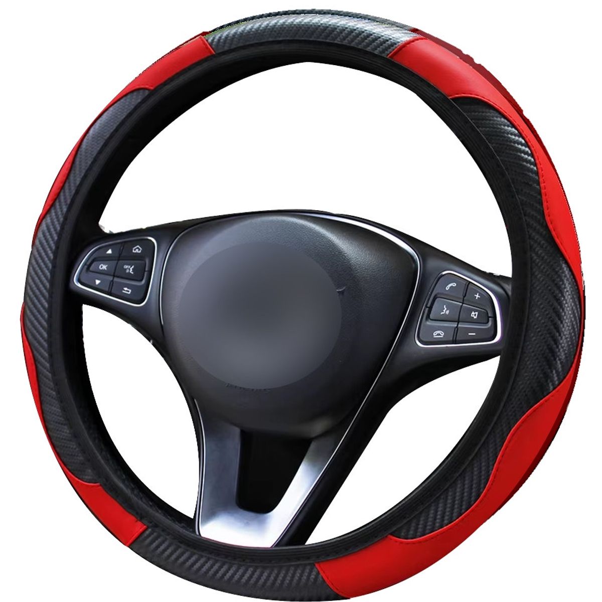 GENERICO - Case Protector Funda Cubre Volante Forro Timon Universal