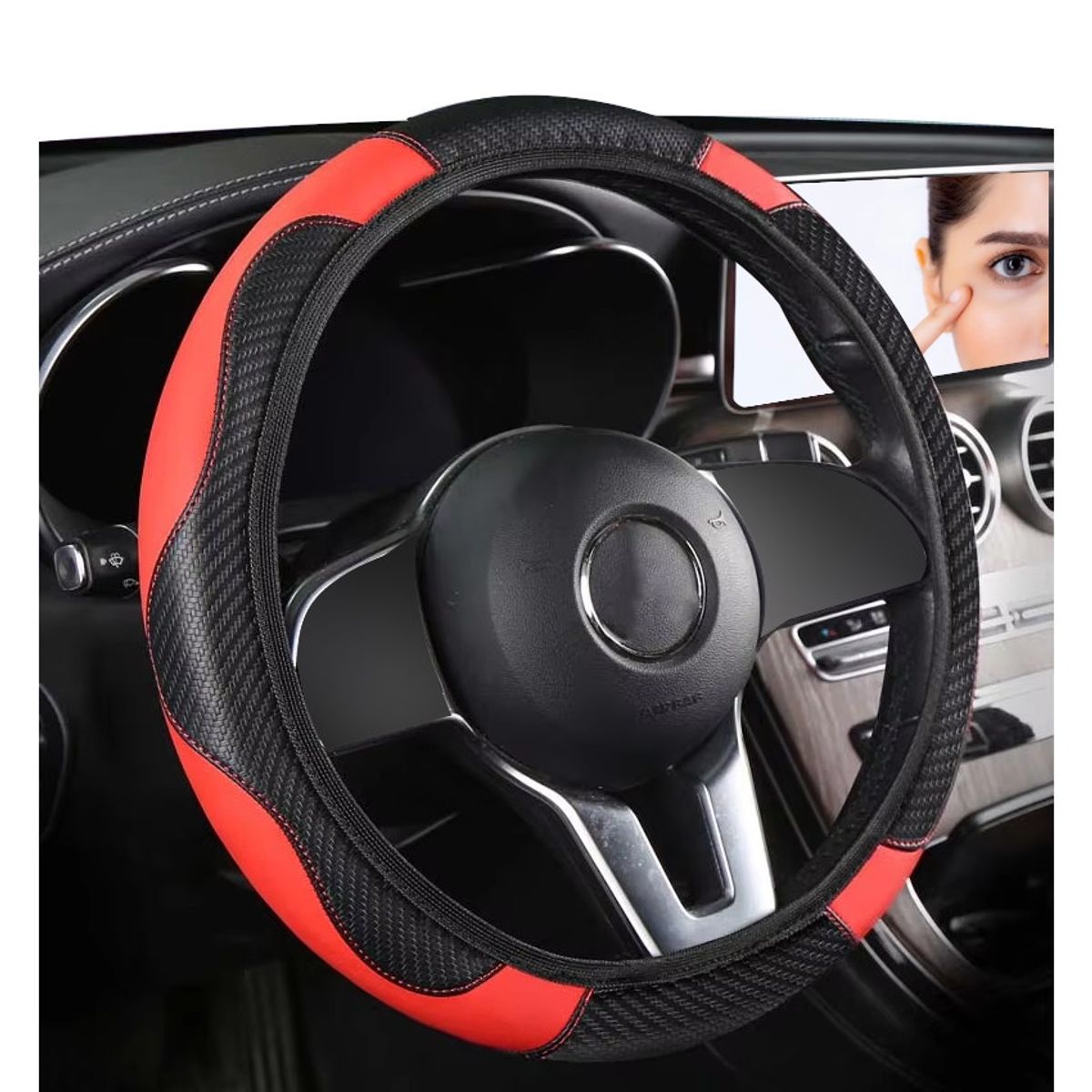 GENERICO - Case Protector Funda Cubre Volante Forro Timon Universal