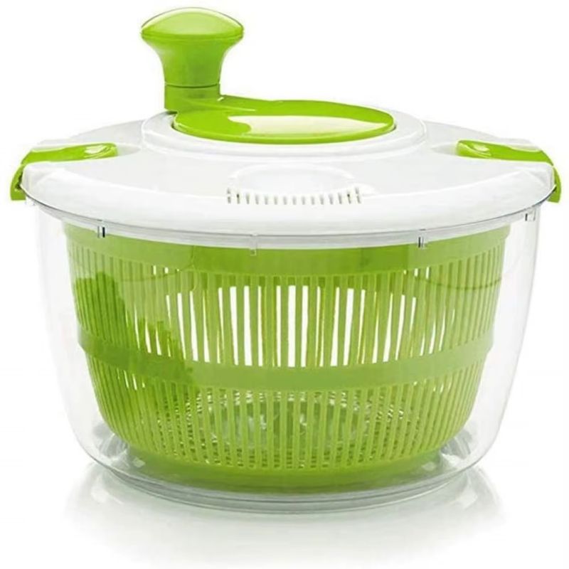 GENERICO - CENTRIFUGADOR DE ENSALADA VERDE GRANDE