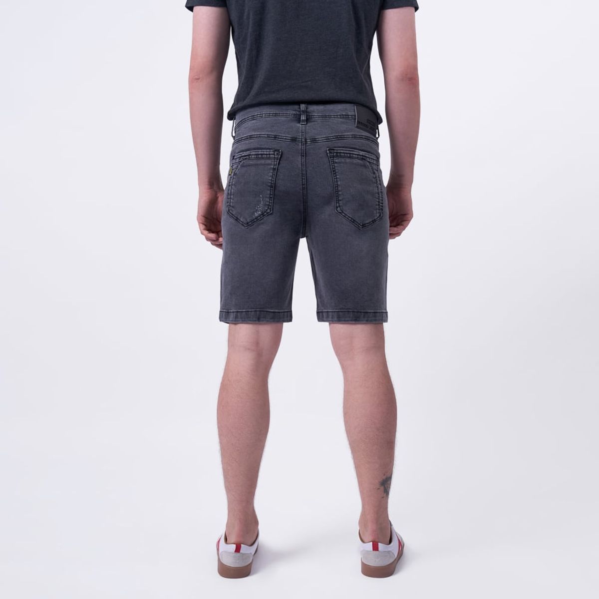 BRONCO - BERMUDA LP25ABORIGENES-R DENIM CONFORT - GRAY