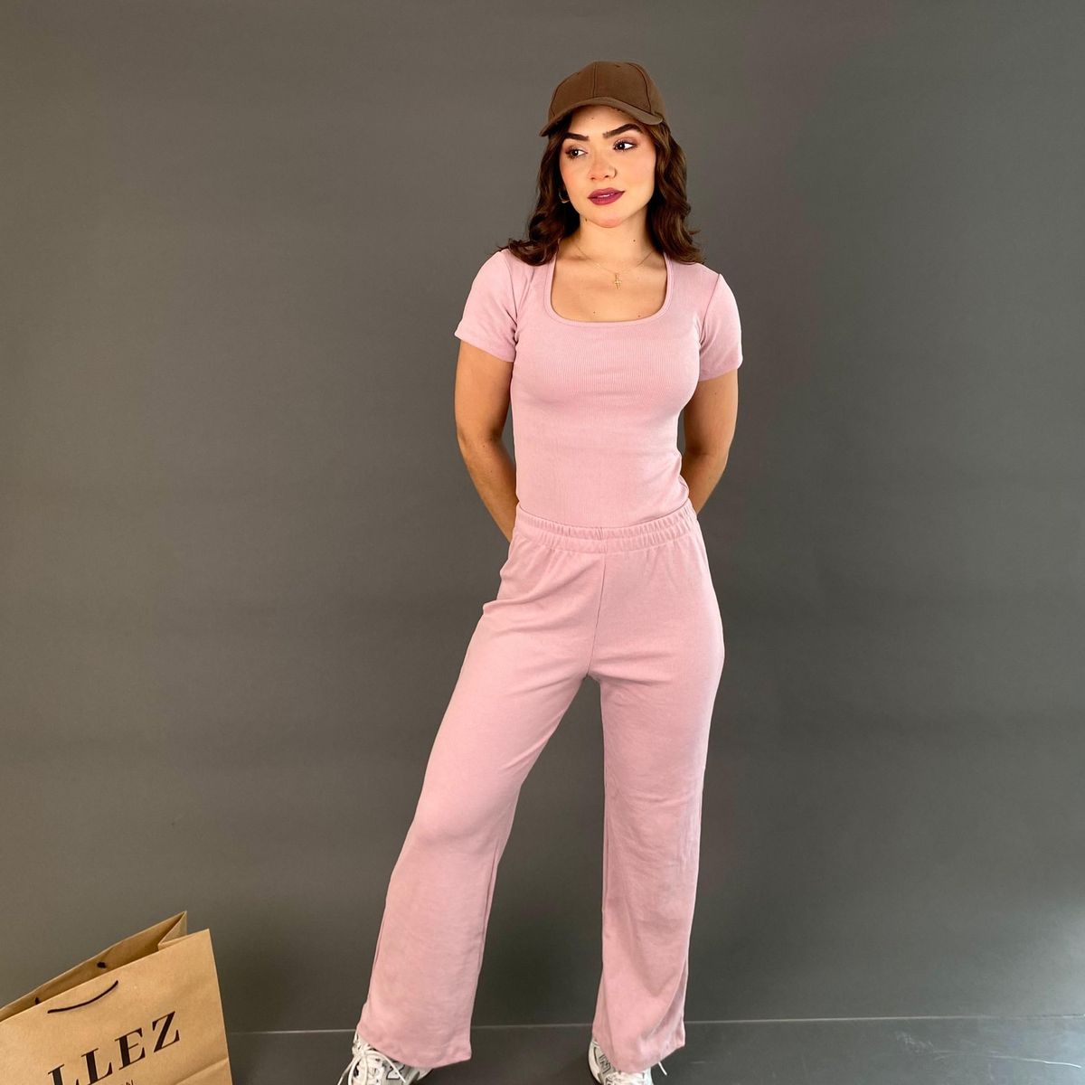 ALLEZ COLLECTION - Conjunto Agatha para mujer dos piezas manga corta