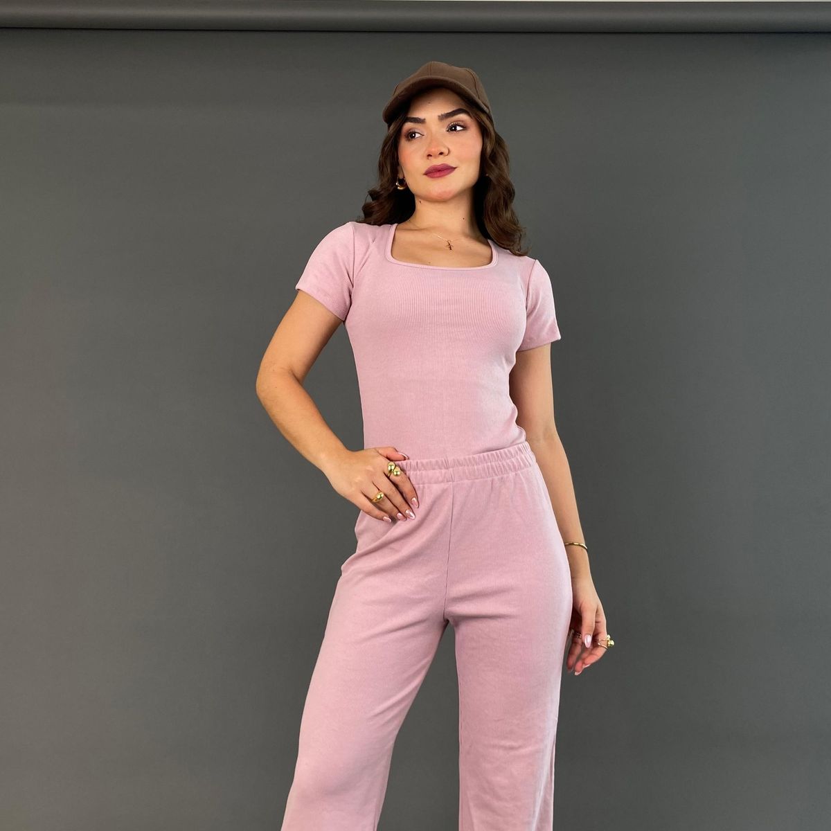 ALLEZ COLLECTION - Conjunto Agatha para mujer dos piezas manga corta