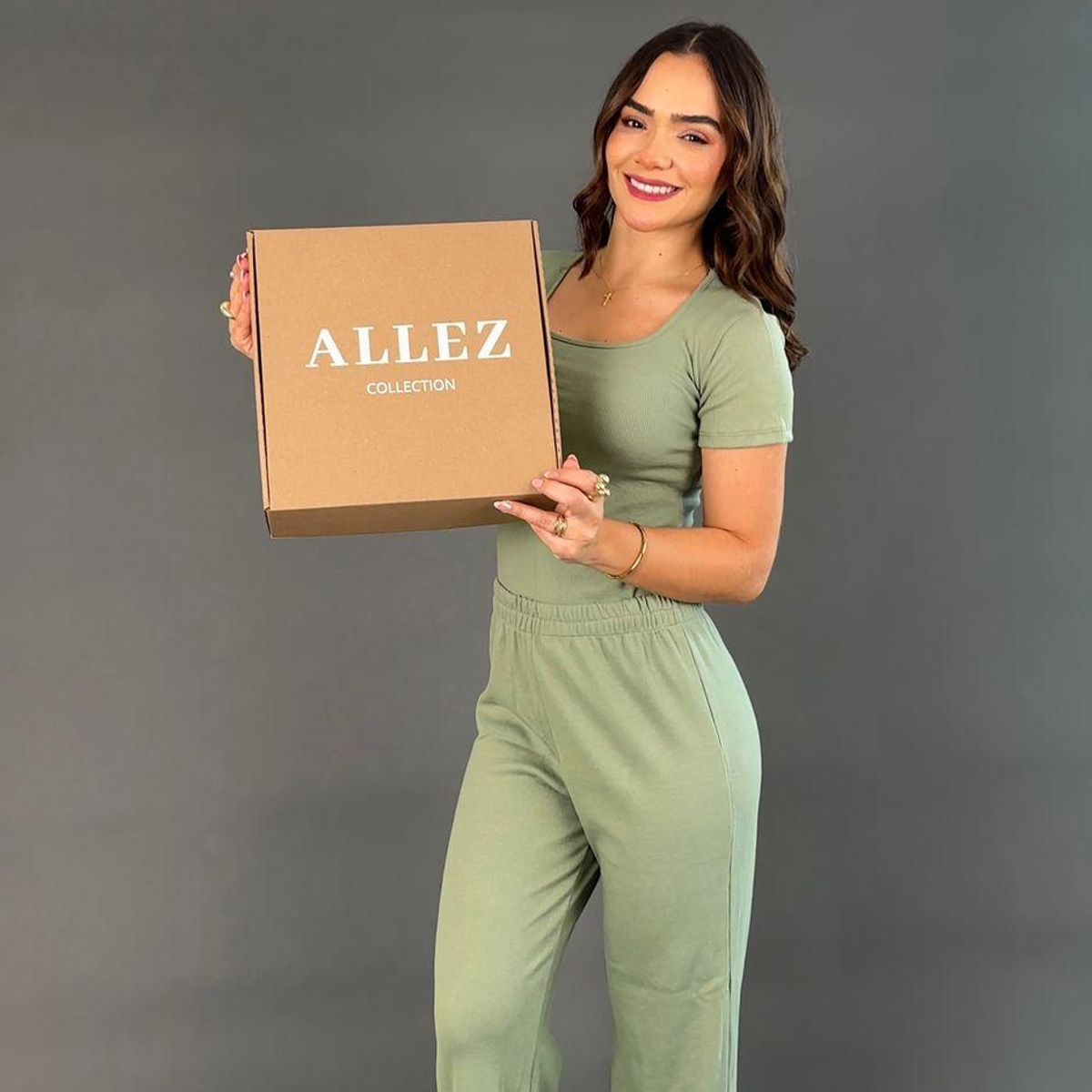 ALLEZ COLLECTION - Conjunto Agatha para mujer dos piezas manga corta