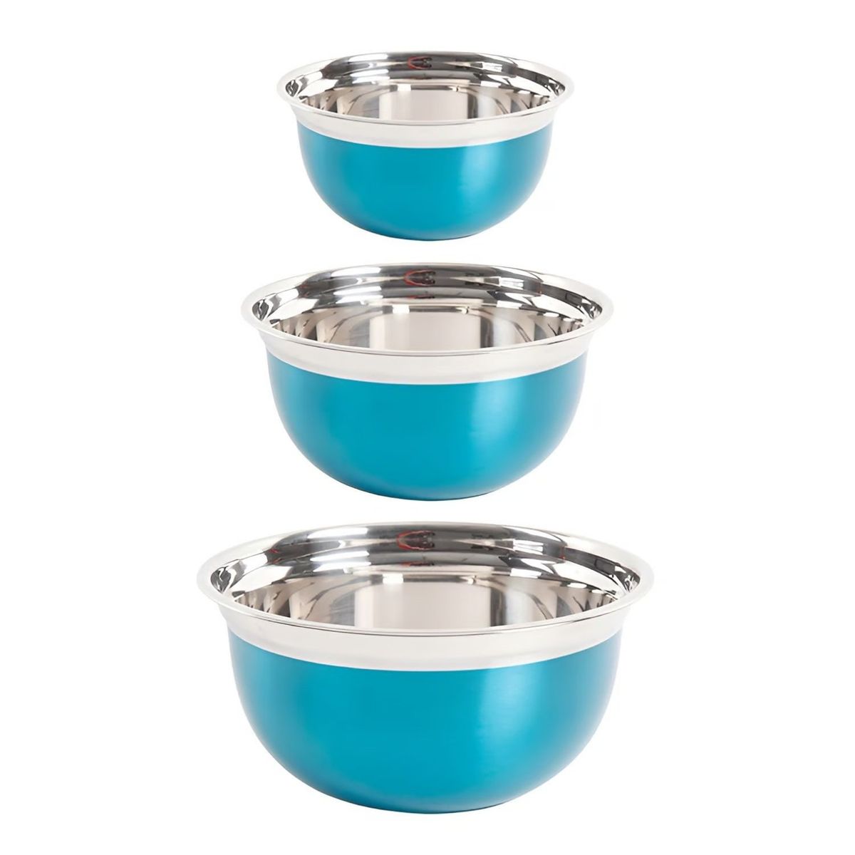 OSTER - Juego De Bowls Oster Rosamond 3 Piezas Turquesa